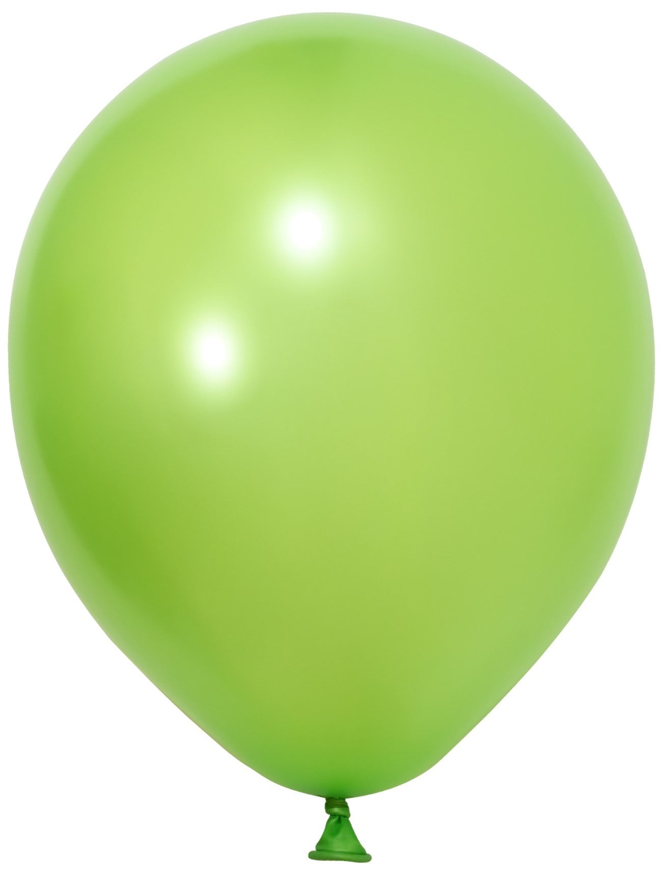 Light Green Metallic Latex Balloon 10inch (Pack of 100)