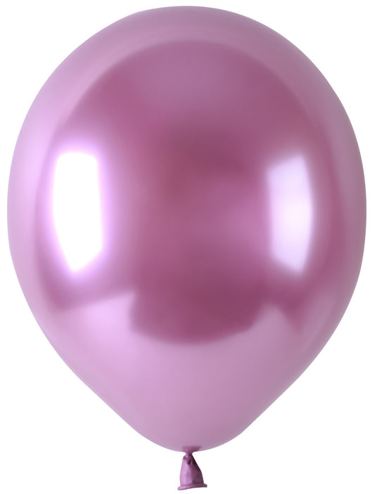 Pink Chrome Latex Balloon 10inch (Pack of 50)