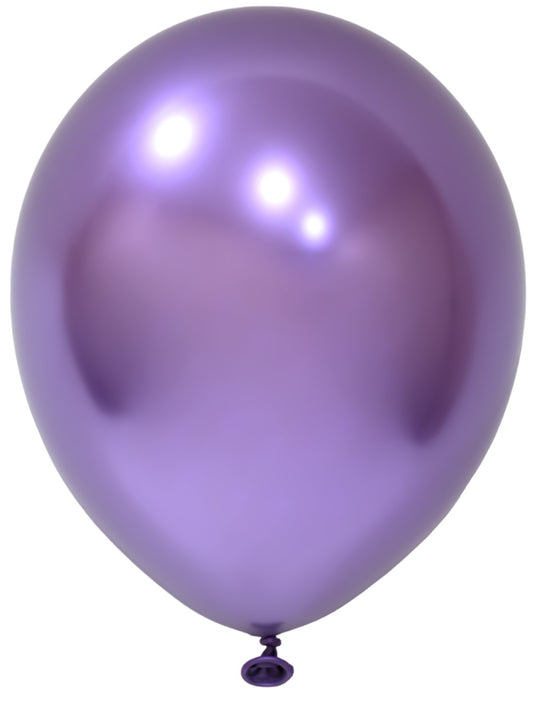 Violet Chrome Latex Balloon 10inch (Pack of 50)