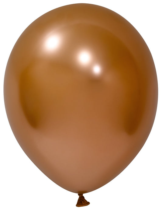 Copper Chrome Latex Balloon 10inch (Pack of 50)