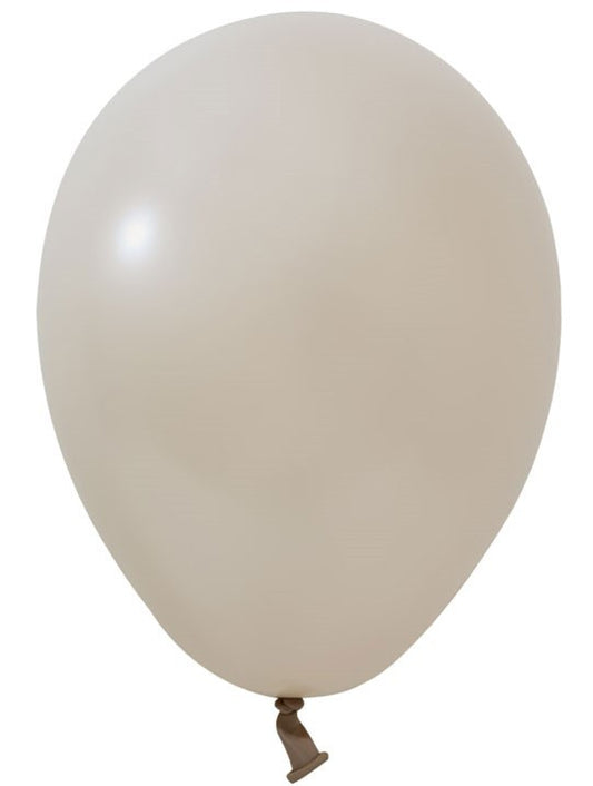 White Sand Latex Balloon 5inch (Pack of 100)