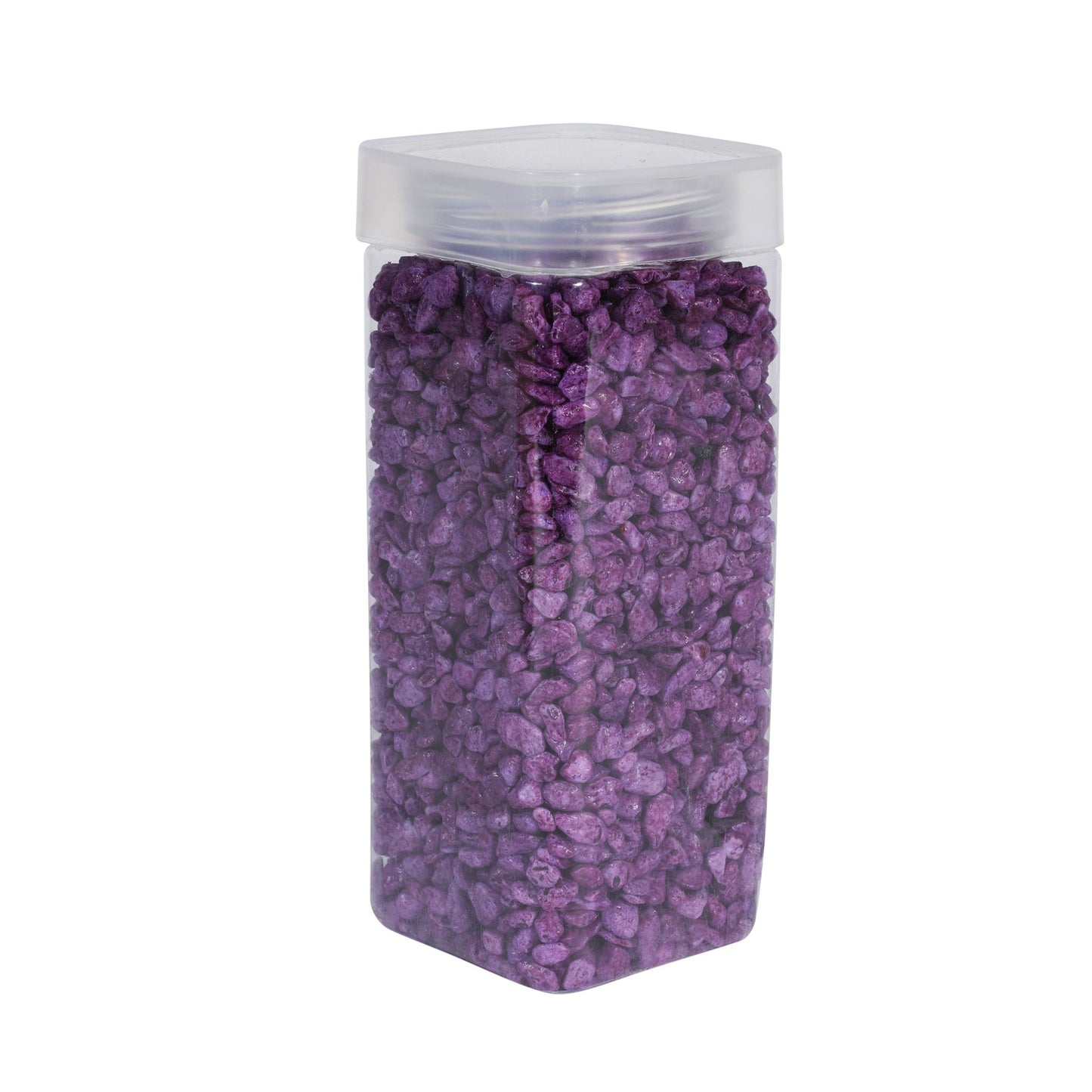 4-6mm Lavender Pebbles in Square Jar (900gr)