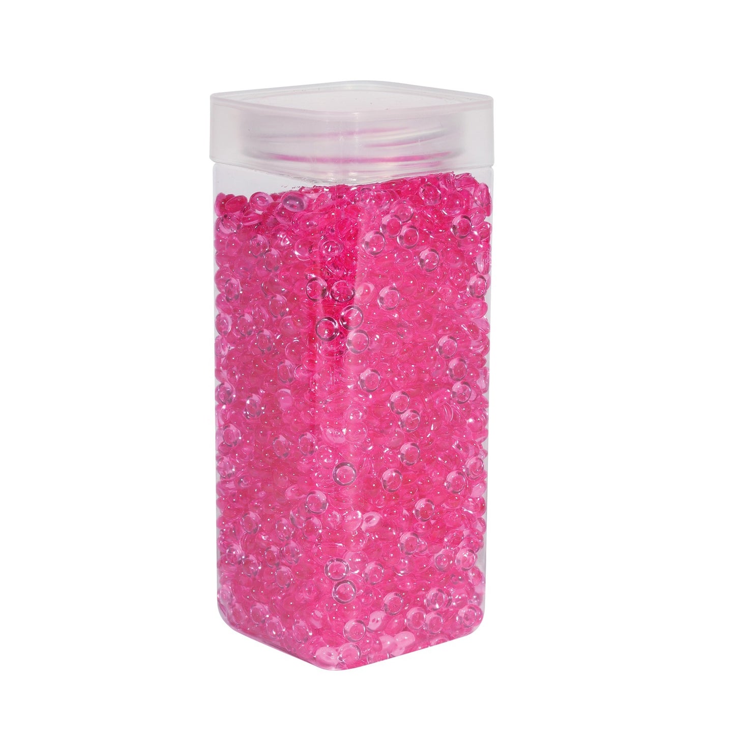 7mm Plastic Fuchsia Beads (330gr)