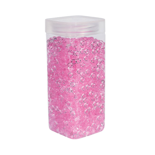 7mm Plastic Bright Pink Beads (330gr)