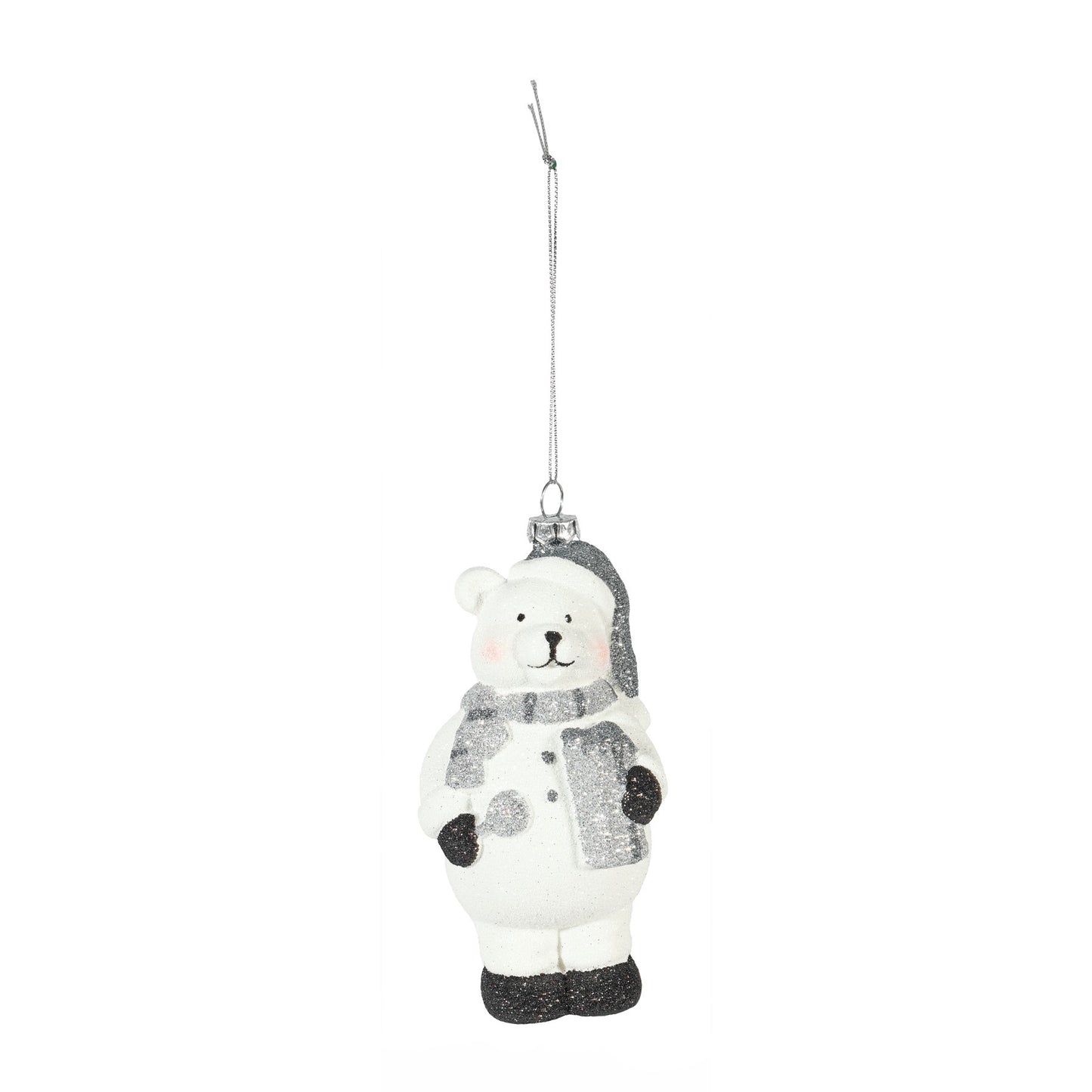 White Bear Hanging Decoration (13.5cm)