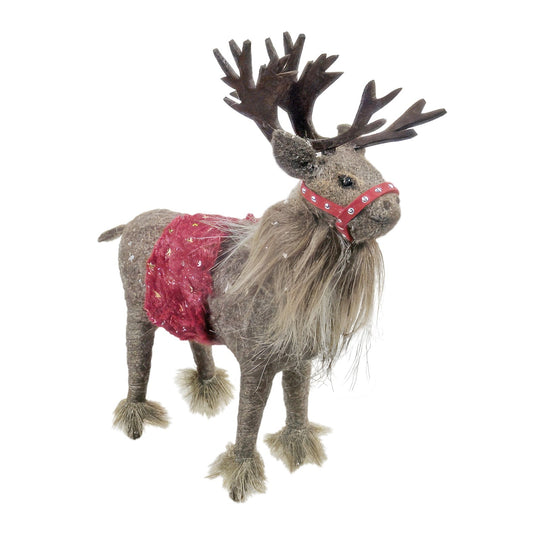 Felt Reindeer Ornament (23cm)