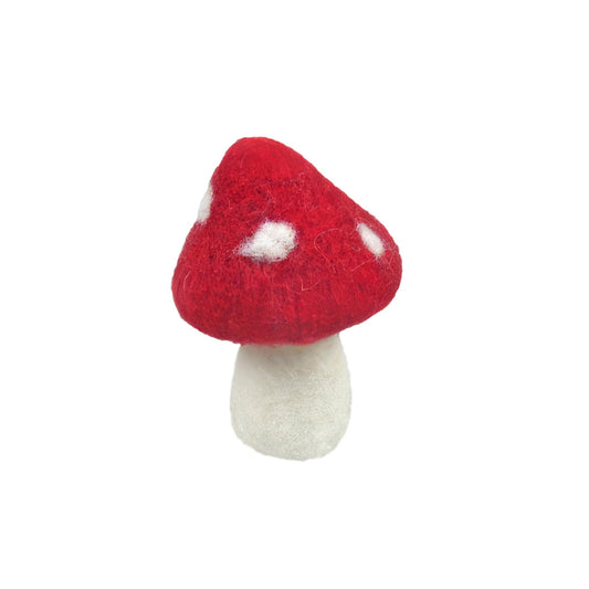 Felt Toadstool Hanging Decoration (9cm)