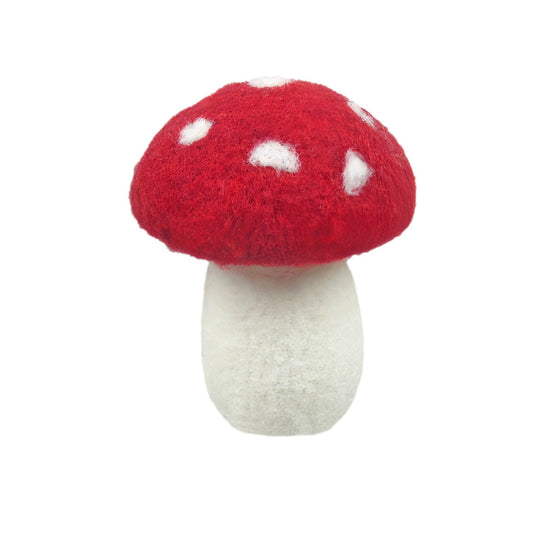 Felt Toadstool Hanging Decoration (11cm)