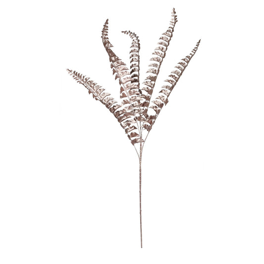 Pink Metallic Fern Stem