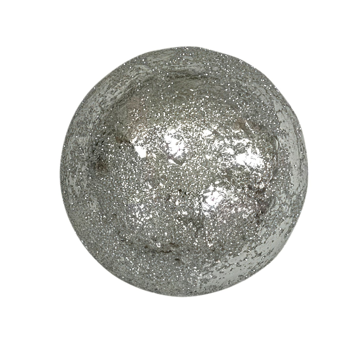 Silver Metallic Bauble (13cm)