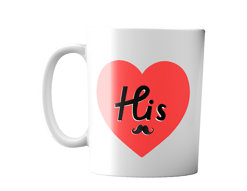 Valentines Day Mug - His (375ml)