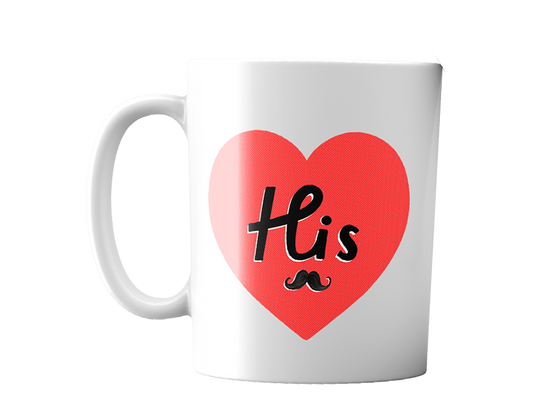 Valentines Day Mug - His (375ml)