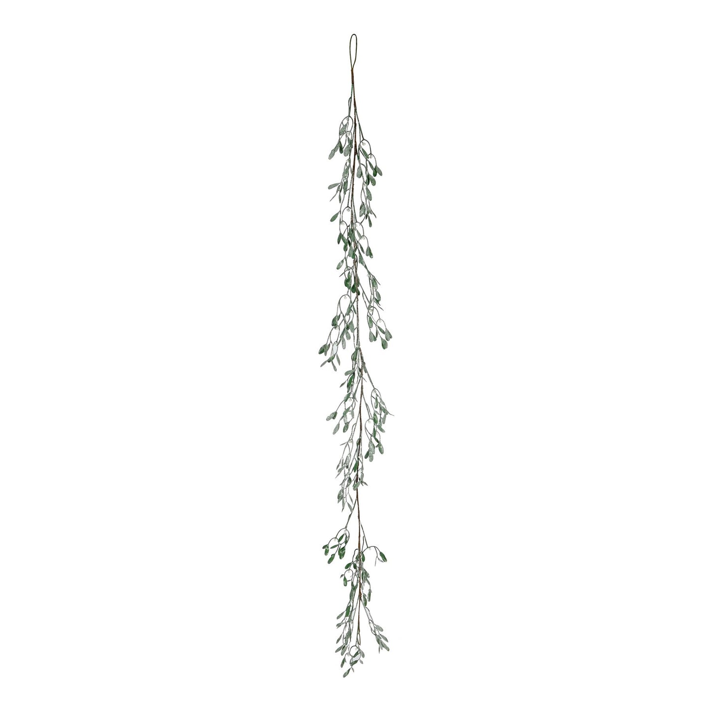 White Berry Mistletoe Garland