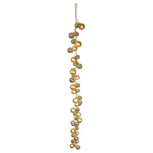 Gold Bauble Garland (180cm)