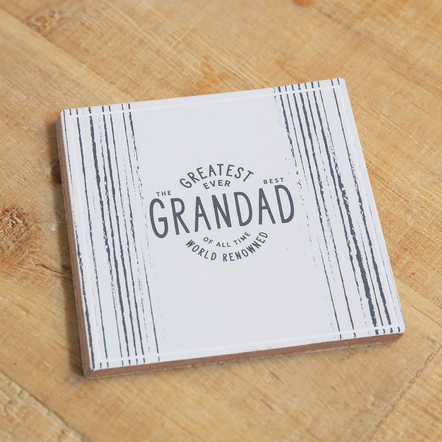 Greatest Grandad Ever Whisky Glass  & Coaster Gift Set