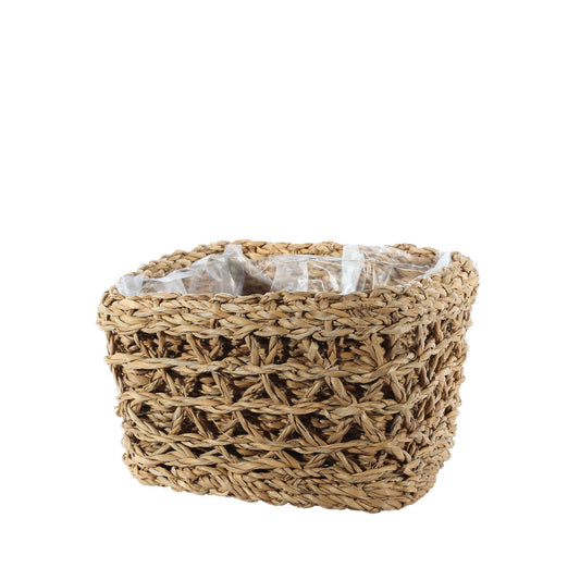 Square Seagrass Basket (15cm x 23cm x 23cm)