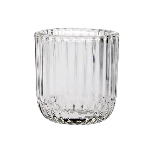 Clear Orla Glass Tealight Holder (9cm)