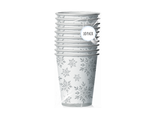 Foiled Paper Cups (10 Pack)