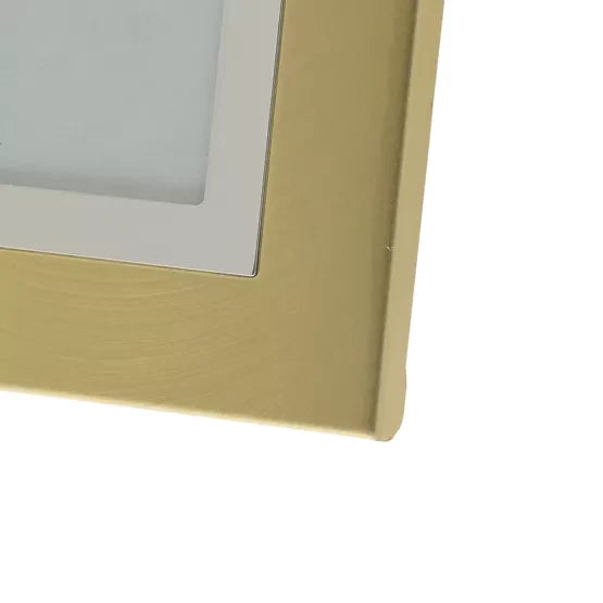 Brushed Gold Finish Photo Frame (5 inch x 7inch)