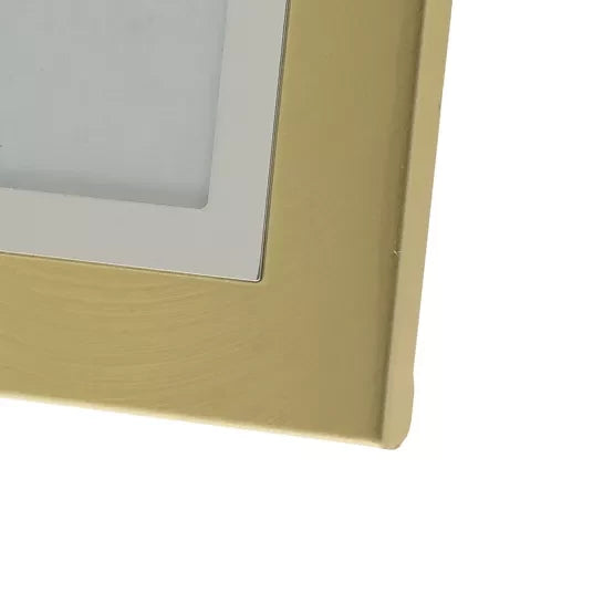 Brushed Gold Finish Photo Frame (8 inch x 10 inch)