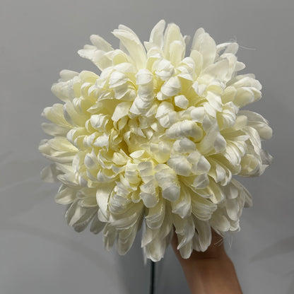 Cream Chrysanthemum Flower 75cm