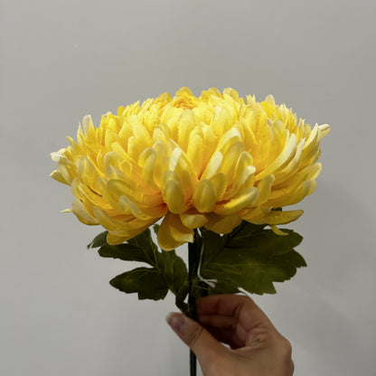 Yellow Chrysanthemum Flower 75cm