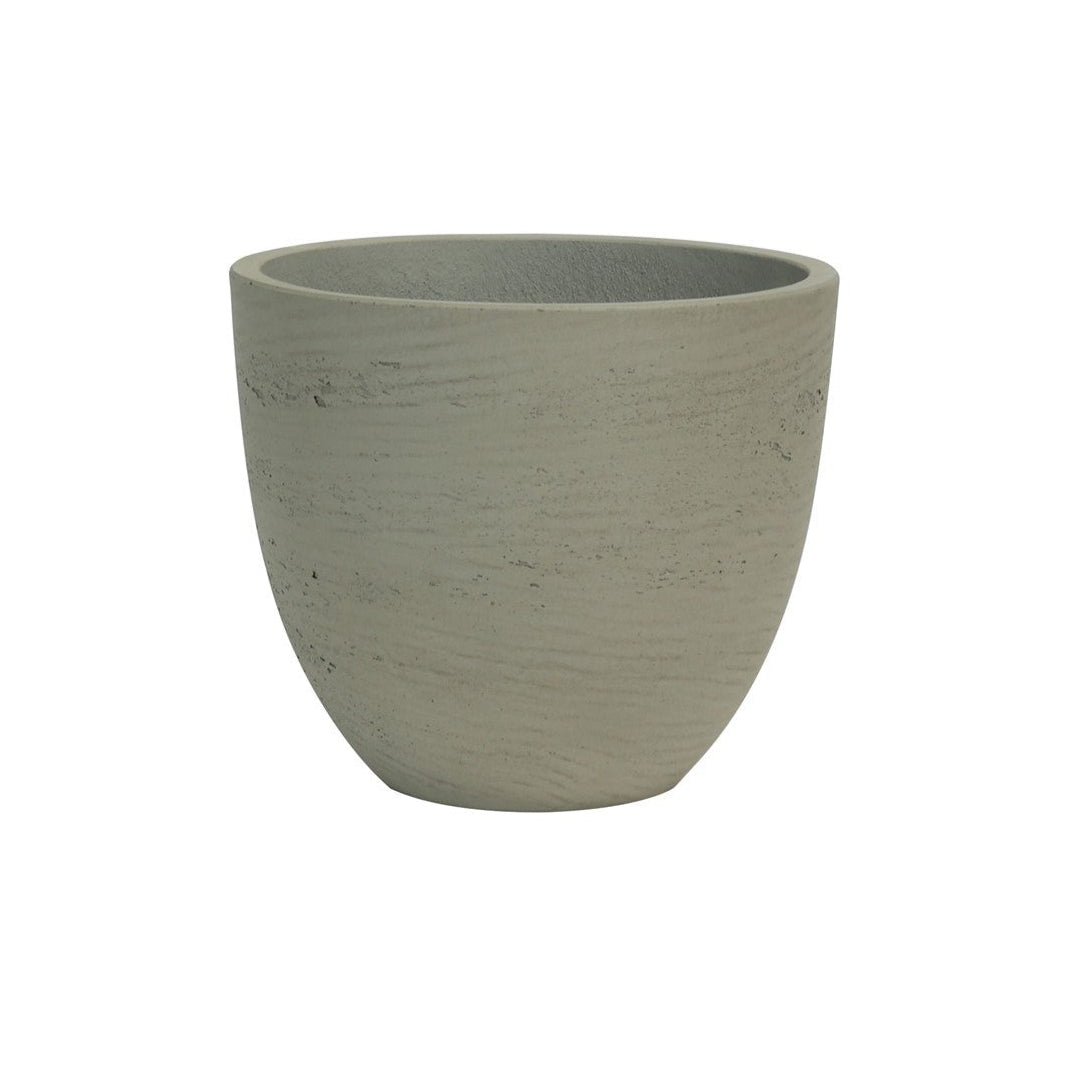 Hortus Classic Cemento Planter - H21cm x 25cm - Grey