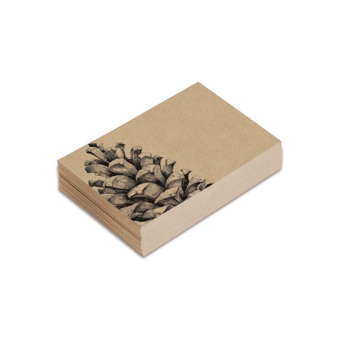 Pine Cone Florist Card (Pack of 25)