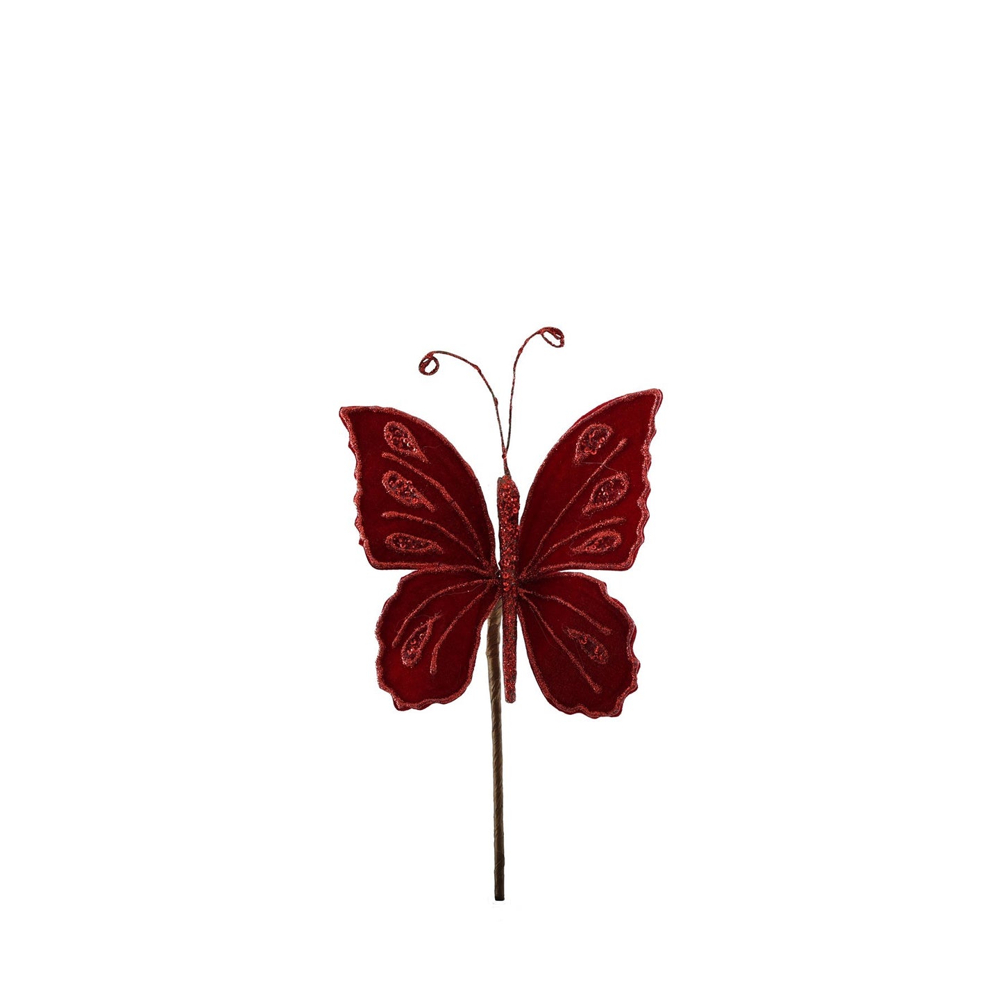 Red Velvet Butterfly (17cm)