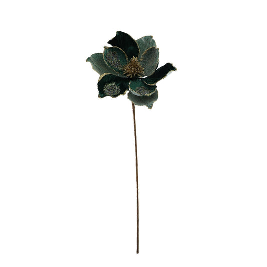 Single Magnolia on Stem - Green (55cm)