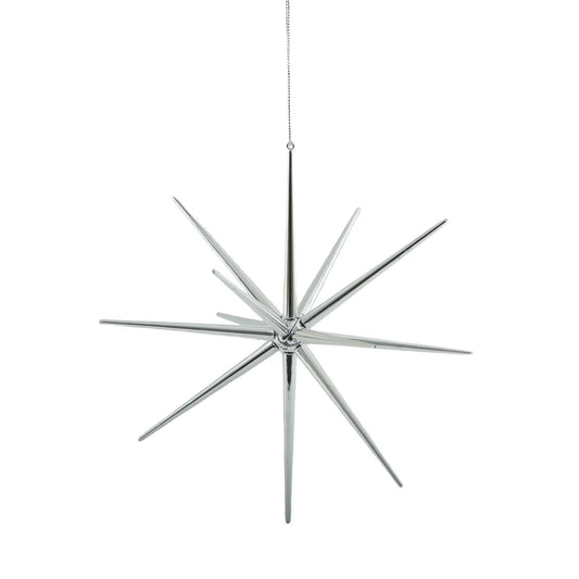 Star Hanging Decoration - Silver (20cm)