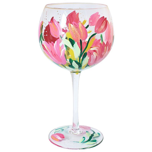 Tulips Gin Glass