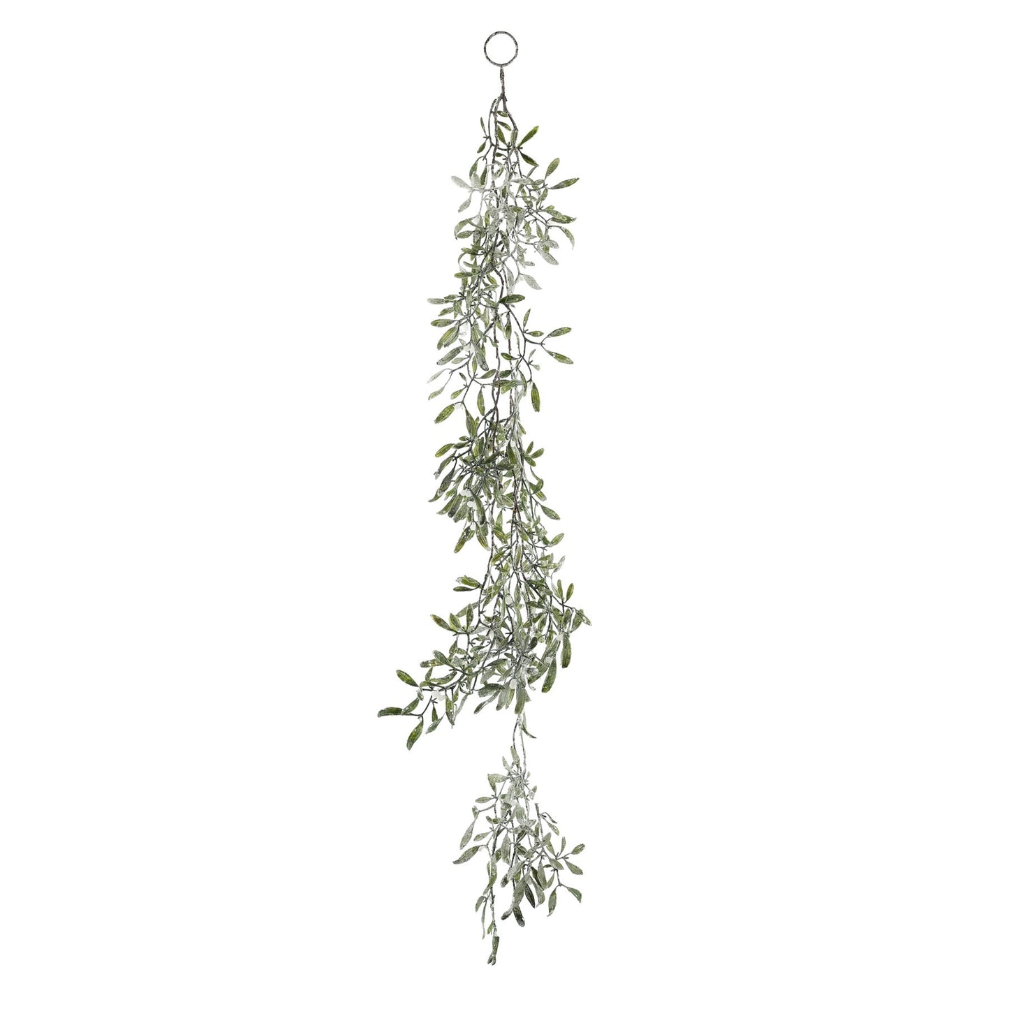 Green Frosted Mistletoe Cascade (120cm)