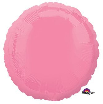 Pink Foil Circle Balloon (18 Inch)