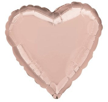 Rose Gold Foil Heart Balloon (18 Inch)