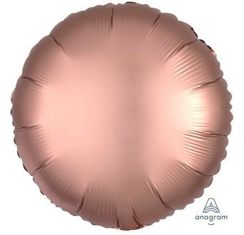 Rose Copper Circle Balloon (18 Inch)