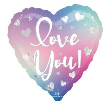 Love You Ombre Balloon (18 Inch)