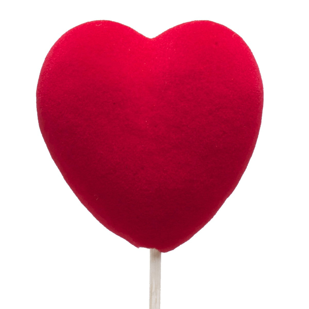 Red Velvet Heart Pick