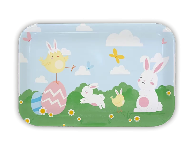 Easter Plastic Serving Tray