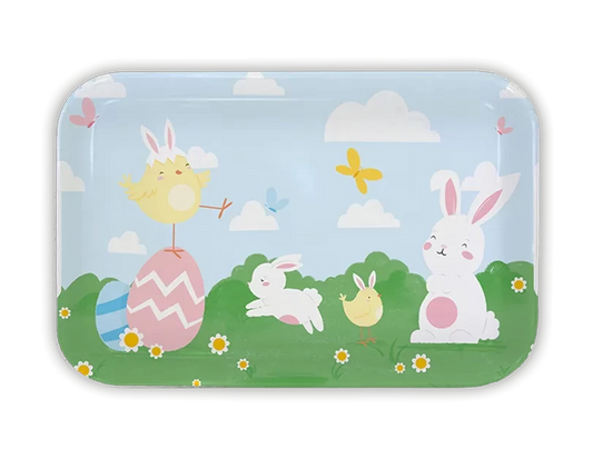 Easter Plastic Serving Tray