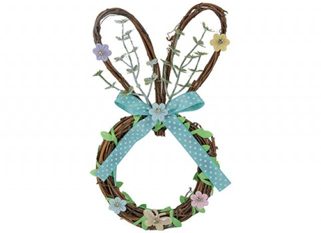 Bunny Head Wreath Decoration