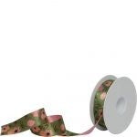 Green Recycled Floral Ribbon