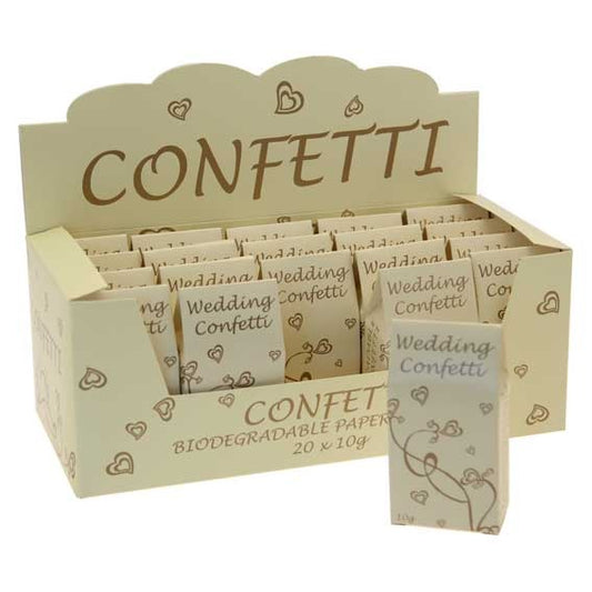 Gold  & Ivory Tissue Confetti