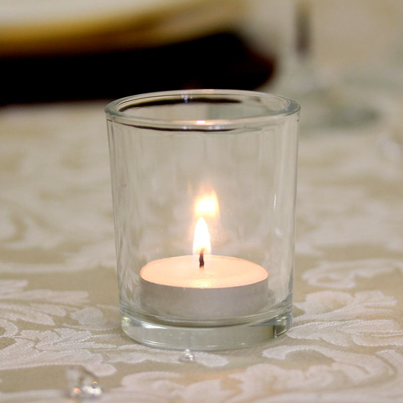 Cylinder Votive Clear