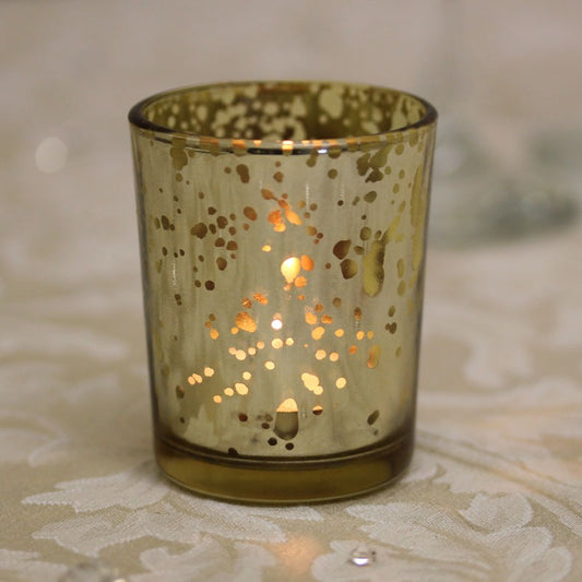 Champagne Speckle Votive