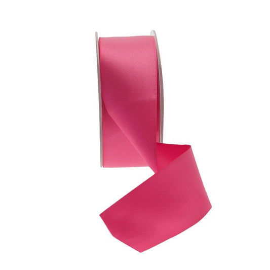 35mm Cerise Satin Ribbon