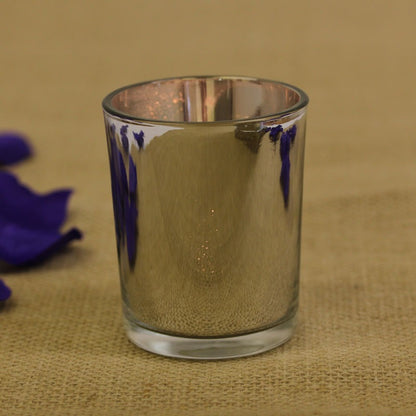 Silver Clyinder Votive