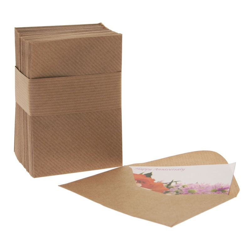 Brown Kraft Envelopes (pack of 100)