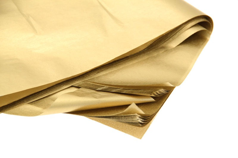 Metallic Gold Tissue Paper x 48