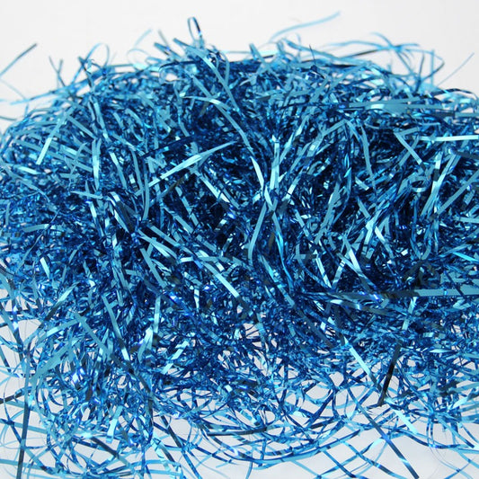 Blue Luxury Metallic Shredded Paper